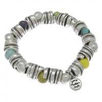 Armband Ciclon Turq. Opaco in  Metall-Legierung Cristallo 181101-51-1 - 181101-51-1